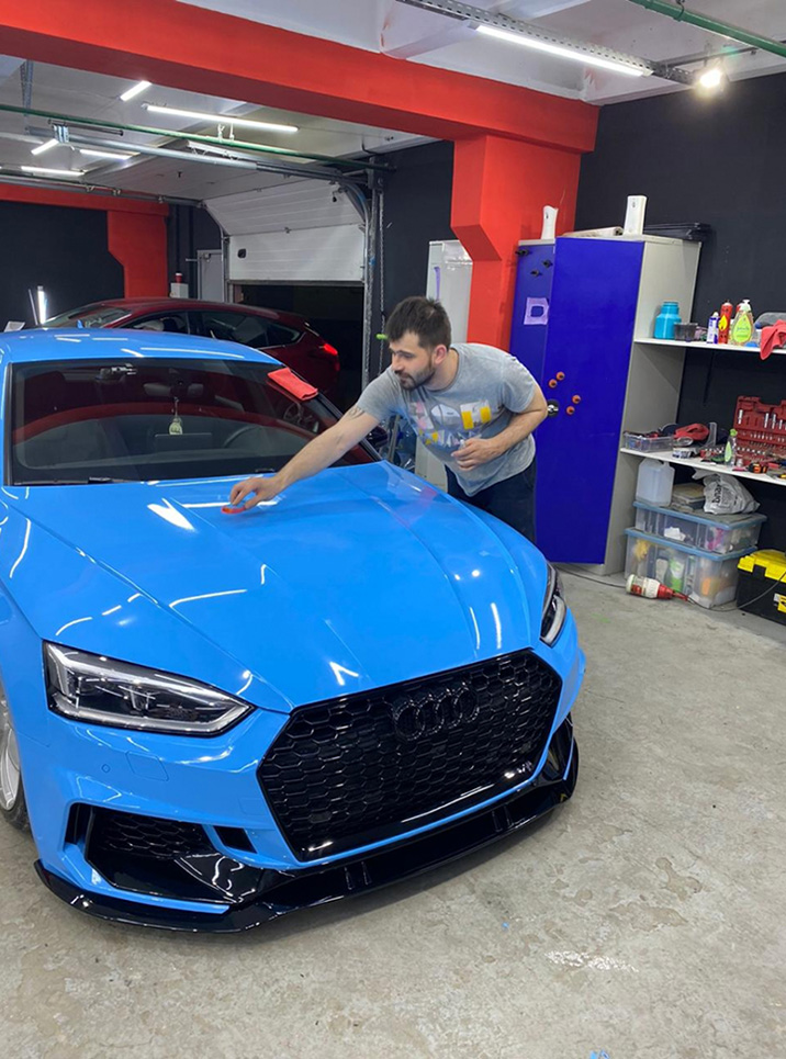 Audi A5 нанесение покрытия Ceramic Pro 9H Audi A5 нанесение покрытия Ceramic Pro 9H