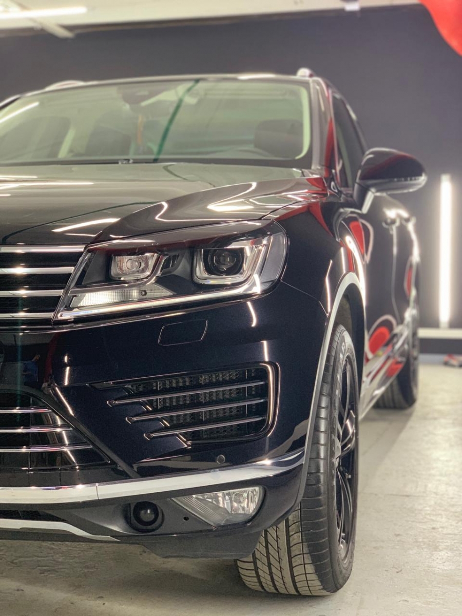 vw Touareg Нанесение покрытия Ceramic Pro 9H vw Touareg Нанесение покрытия Ceramic Pro 9H